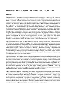 Manoscritti scientifici