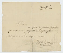 Manoscritto di Angelo Cerutti