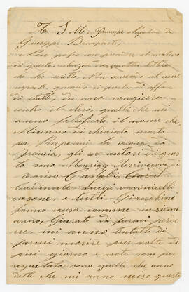 Manoscritti di R. (?) Garetto