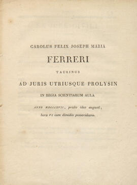 Tesi del 1817