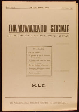 Rinnovamento Sociale