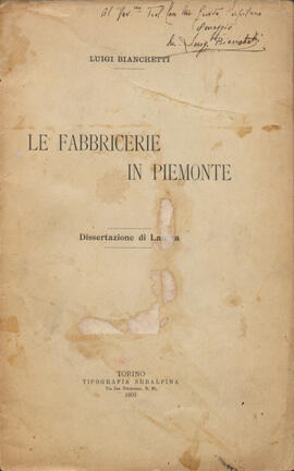 Tesi del 1903