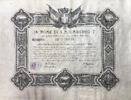 Diplomi per il conferimento della laurea in Ingegneria civile