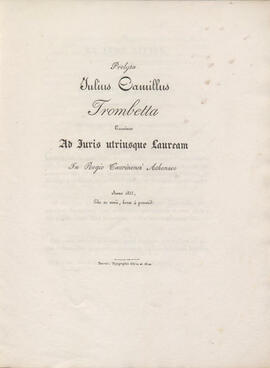 Tesi del 1835