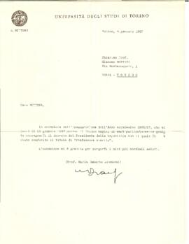 Conferimento del titolo di professore emerito