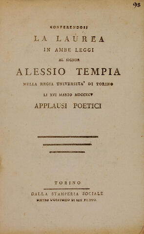 Original Oggetto digitale not accessible